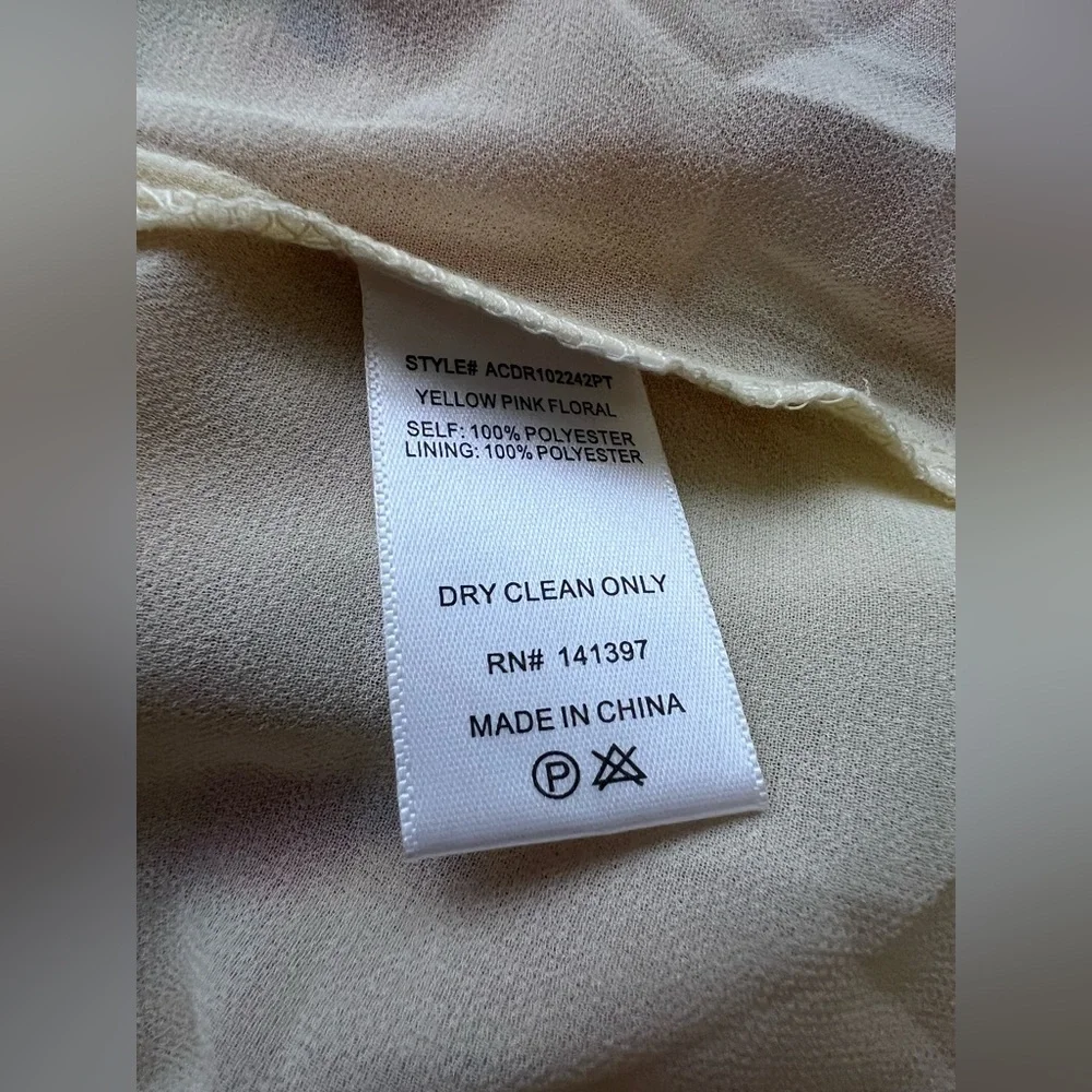 Astr The Label Revery Dress in Yellow Pink Floral | LP NWT - Picture 11 of 11